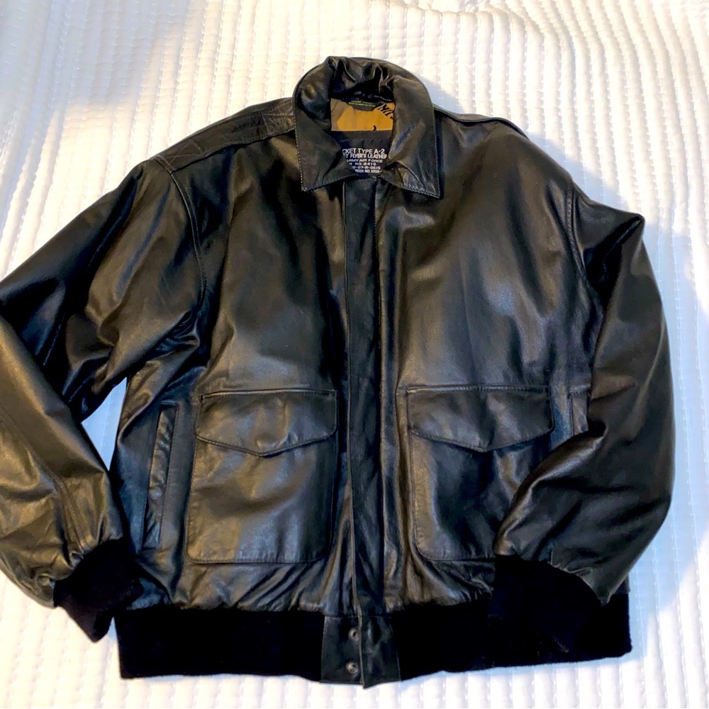 Men’s Leather Jacket Type A2